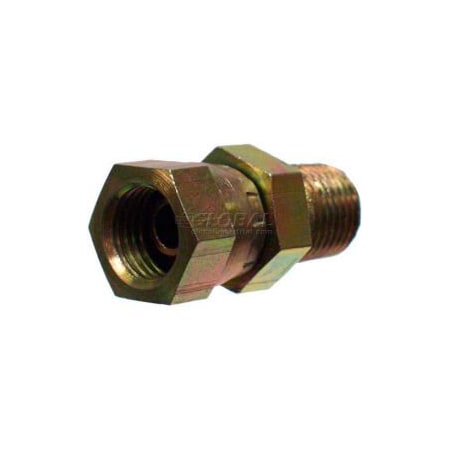 Apache Apache Hydraulic Adapter 39004200, 1/4" Male Pipe X 1/4" Female Pipe Swivel 39004200